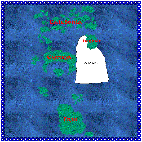 Map of the Fir Cruthen lands